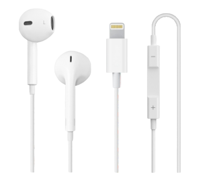 Écouteurs  Lightning Wired Semi-intra-auriculaires